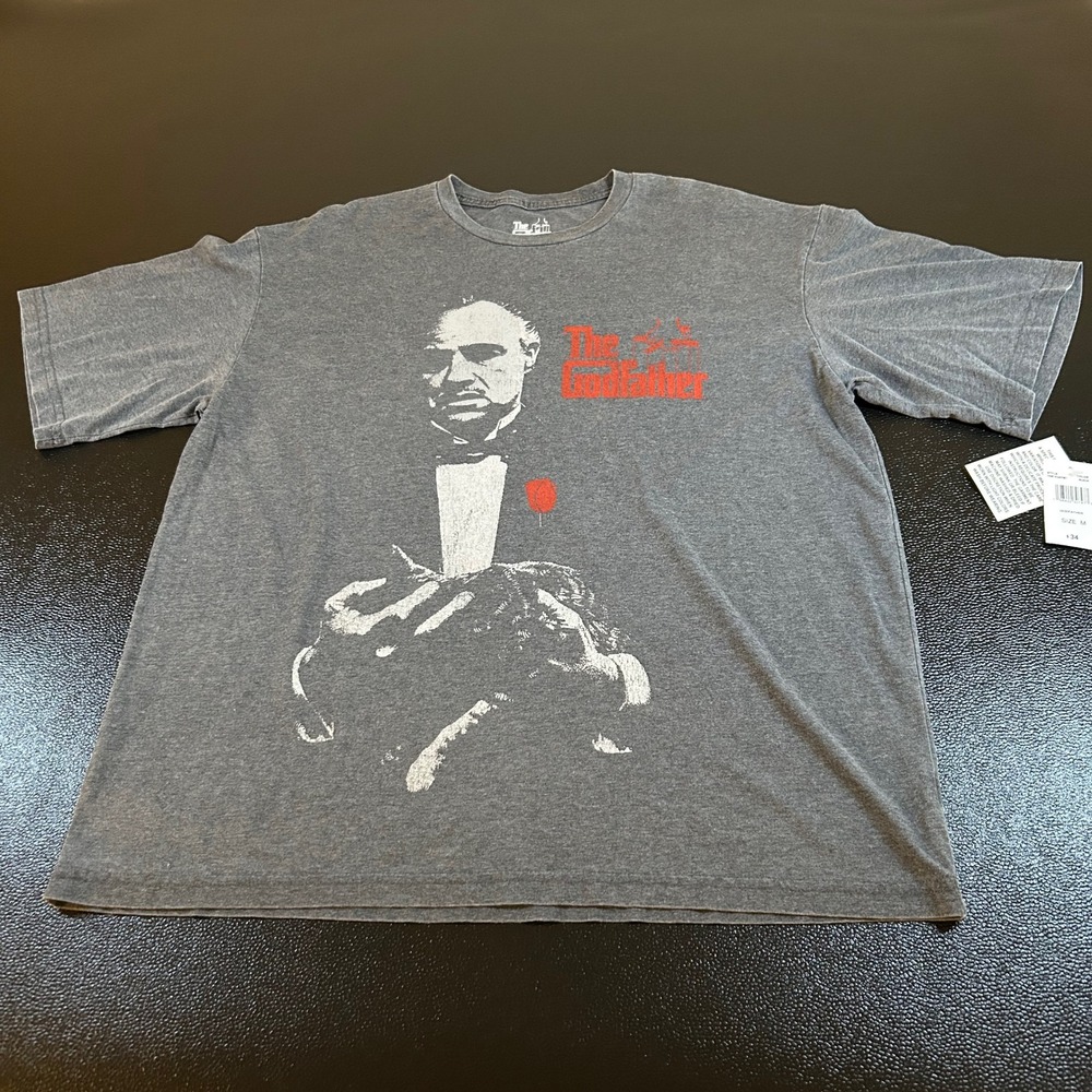 The Godfather Graphic T-Shirt Movie Tee Crew Neck Short Sleeve Mens Medium NWT